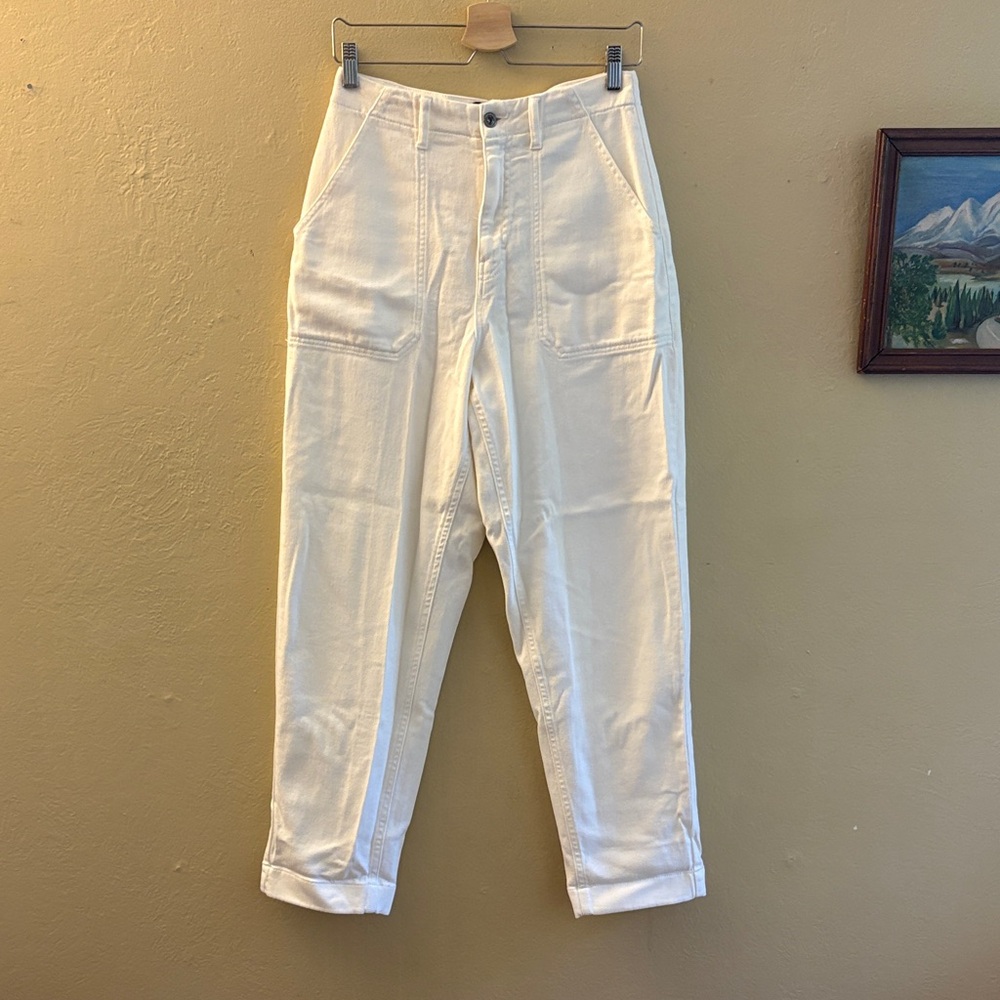 Finisterre Yarrel 28R trousers in ecru